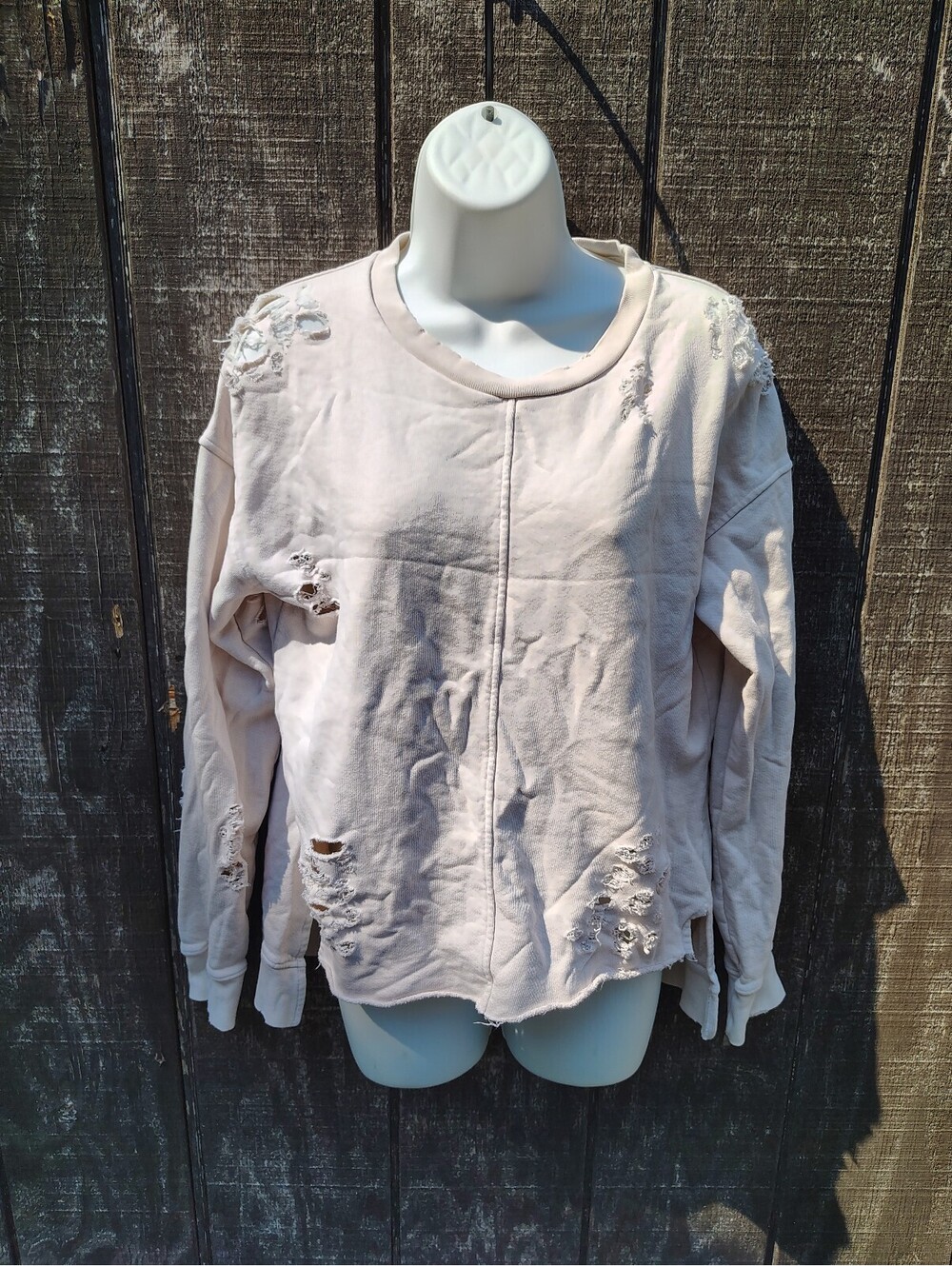 Joe's Collection Distressed Sweater Top